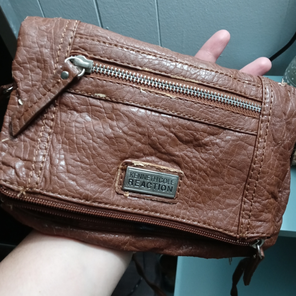 Brown Kenneth Cole crossbody